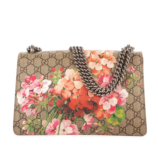 Gucci Blooms Dionysus Small en Beige/Borgoña Lienzo recubierto - Image 5