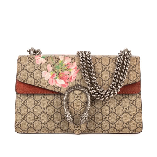 Gucci Blooms Dionysus Small en Beige/Borgoña Lienzo recubierto - Image 1