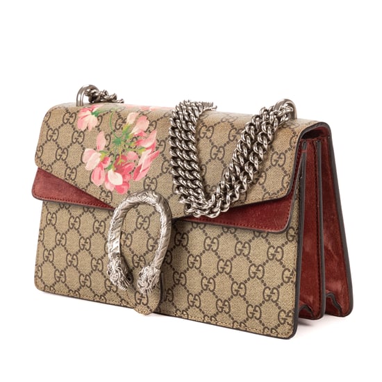 Gucci Blooms Dionysus Small en Beige/Borgoña Lienzo recubierto - Image 2