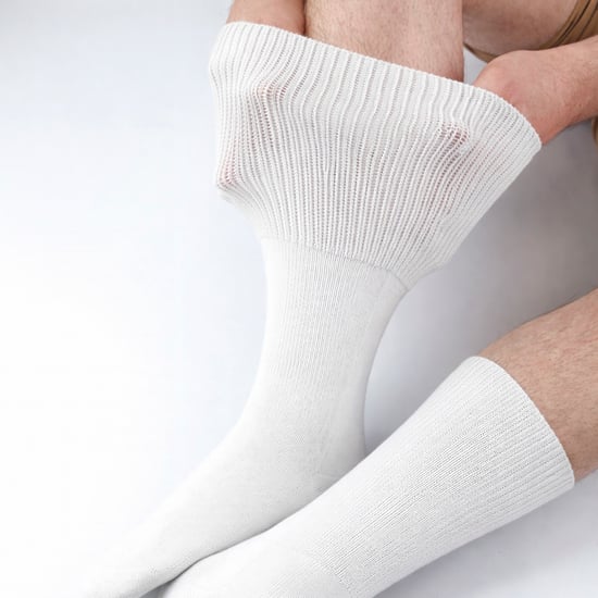 Paquete de 3 Medias Deportivas para Hombres Diabéticos | Medias Cómodas Transpirables sin Compresión - Image 5