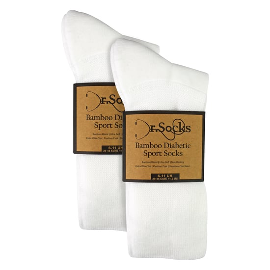 Paquete de 6 calcetos deportivos para hombres diabéticos | Calcetines cómodos transpirables sin compresión - Image 2