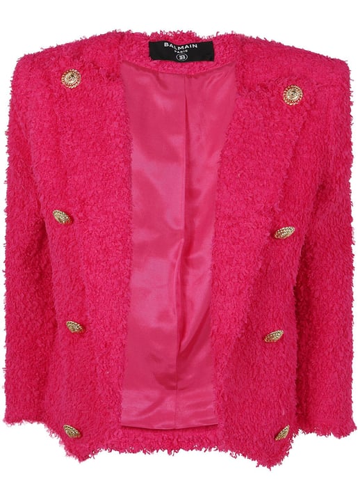 Chaqueta Spencer de Tweed con 8 botones - Image 1