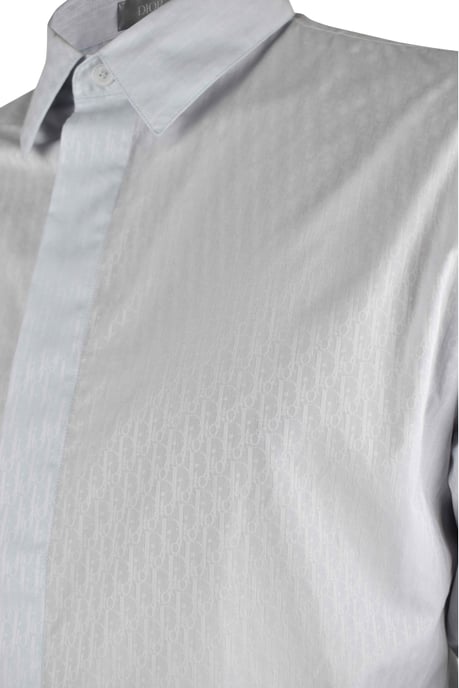 Dior Camisa oblicua Azul - Image 3
