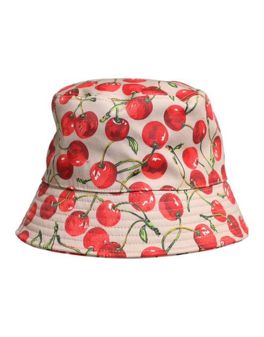 Sombrero tipo bucket con estampado de cerezas - Image 3