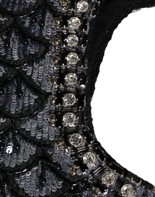 Gorro Balaclava Escallopado Embellecido de Dolce & Gabbana - Image 4