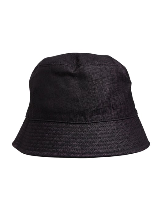 Sombrero de cubo de tela texturizada - Image 3