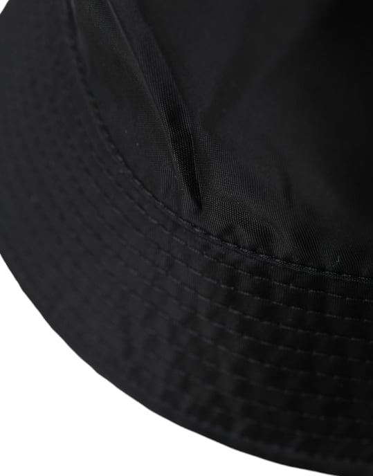 Gorra de Cubo Negra Sólida - Image 3