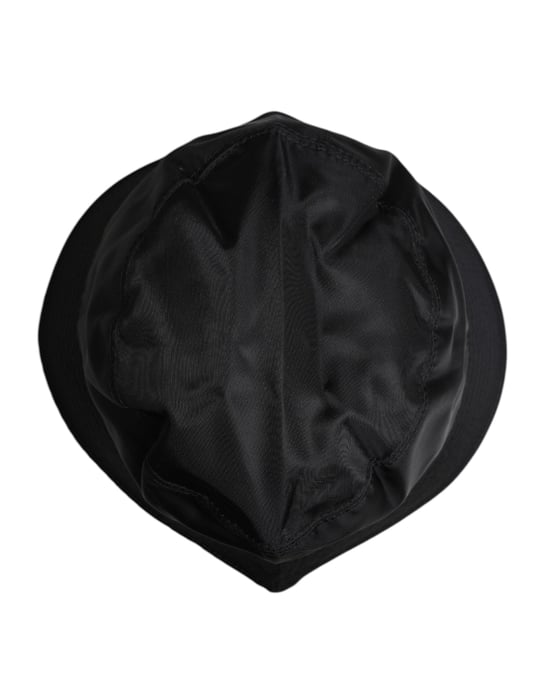 Gorra de Cubo Negra Sólida - Image 5