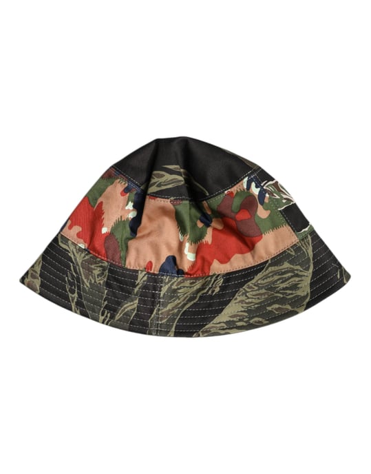 Sombrero de Cubo Camuflaje con Parche de Logo - Image 4