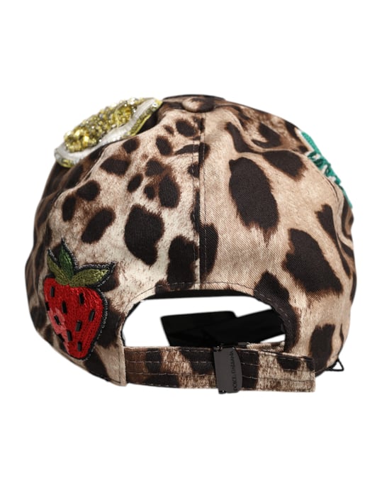 Gorra de bicicleta con estampado de leopardo - Image 5