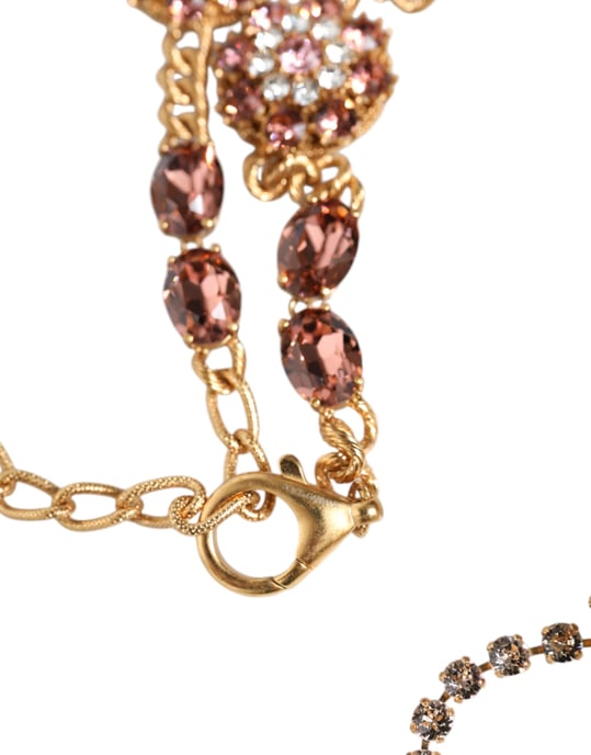 Collar con Colgante de Lazo Embelenco de Cristales - Image 6