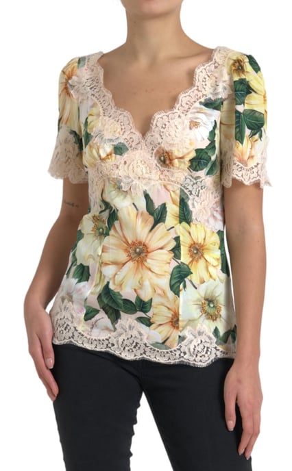 Blusa con Encaje Floral - Image 5