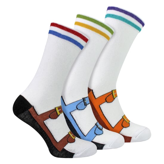 3 Pares de Calcetines de Hombre con Diseño de Sandalias | Idea de Regalo Divertida - Image 3