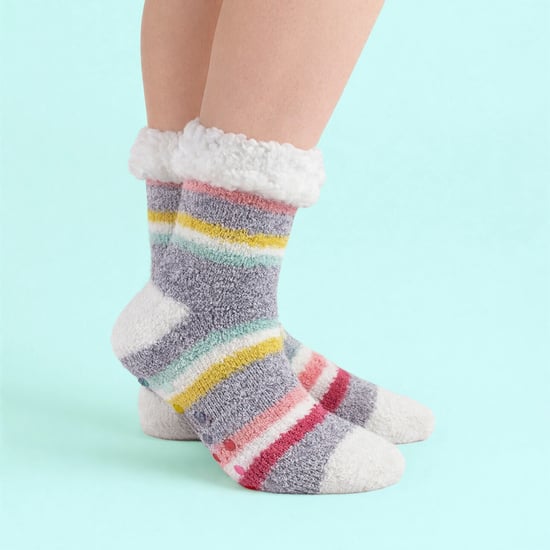 3 Pares de Calcetas Suaves y Abultadas para Mujeres | Calcetines de Casa Cálidos y Confortables - Image 4
