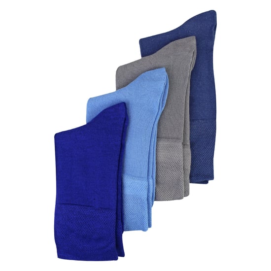 Calcetines Diabéticos de Bambú para Damas - Paquete de 8 Pares | Calcetines Suaves y de Confort Sin Presión - Image 3