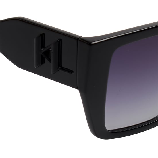 Gafas de sol rectangulares para mujer hechas de plástico reciclado KL6098S N - Image 4