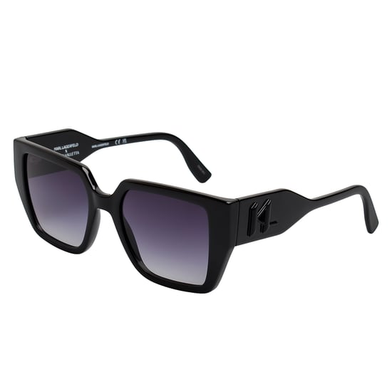 Gafas de sol rectangulares para mujer hechas de plástico reciclado KL6098S N - Image 5