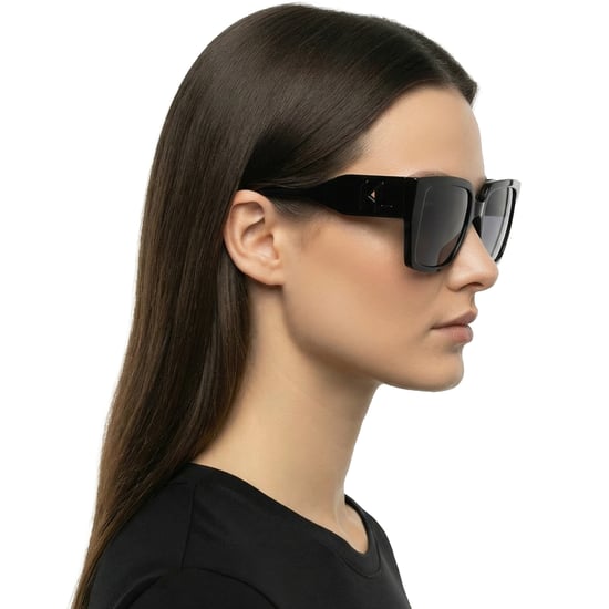 Gafas de sol rectangulares para mujer hechas de plástico reciclado KL6098S N - Image 6