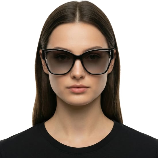 Gafas de sol de acetato anguladas rectangulares para mujer KL6069S - Image 3