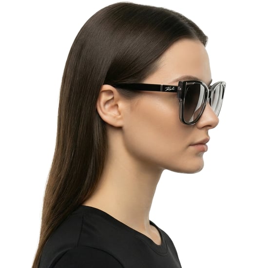 Gafas de sol de acetato anguladas rectangulares para mujer KL6069S - Image 6