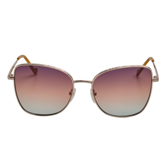 Gafas de sol cuadradas de metal para mujer LJ141S - Image 1