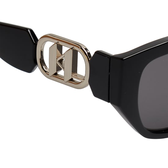 Gafas de sol de mujer estilo gato con detalle metálico KL6069S - Image 4