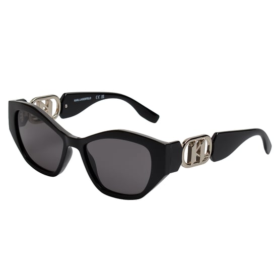 Gafas de sol de mujer estilo gato con detalle metálico KL6069S - Image 5