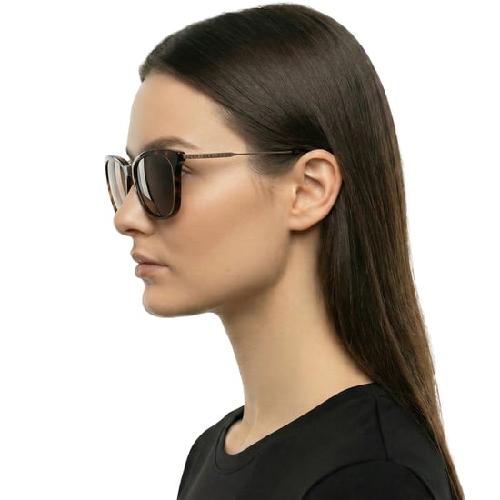 Gafas de sol cuadradas para mujer con patillas de metal DK708S N - Image 6