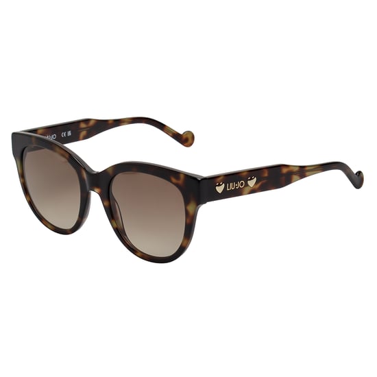 Gafas de sol de acetato redondas de ojo de gato para mujer LJ772S - Image 5