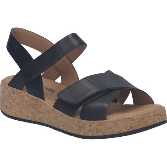 JOSEF SEIBEL Señoras Sandalia Evita 03 en negro - Image 1