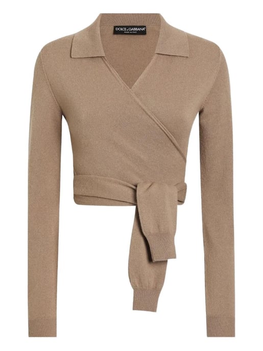 Cardigan Beige En Cachemira - Image 2