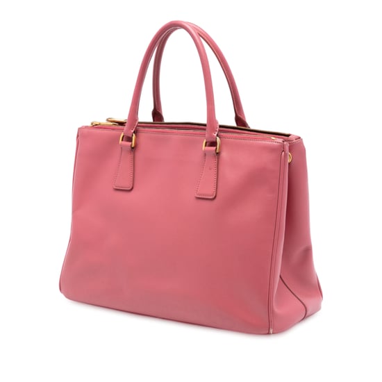 Bolso satchel de doble cremallera Galleria Saffiano Lux mediano de segunda mano - Image 2