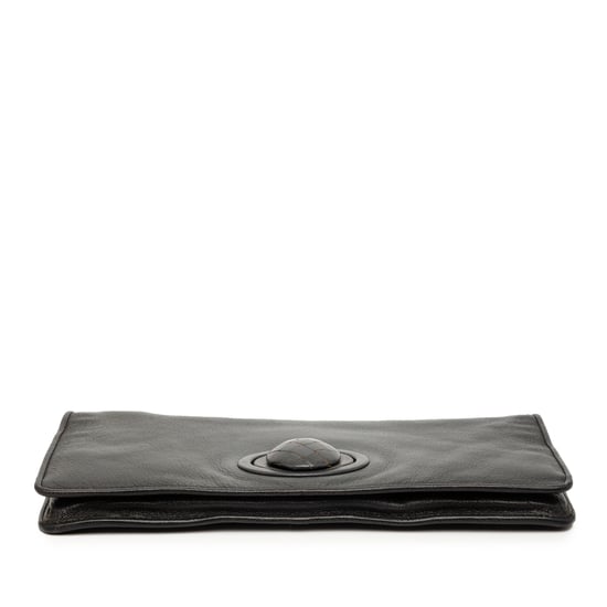 Cartera de piel de segunda mano con cierre de palanca - Image 3