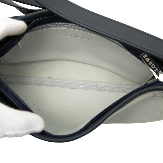Bolso de hombro de ante Anagram Switching de segunda mano - Image 4
