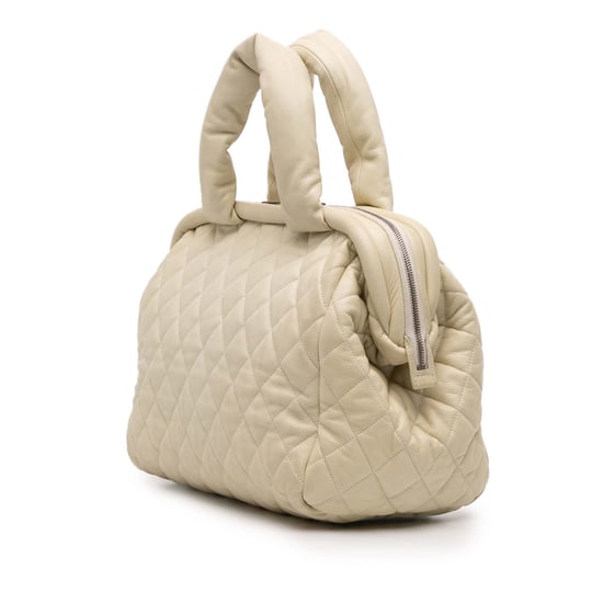 Bolso Bowler Coco Cocoon de Caviar Acolchado de Segunda Mano - Image 2
