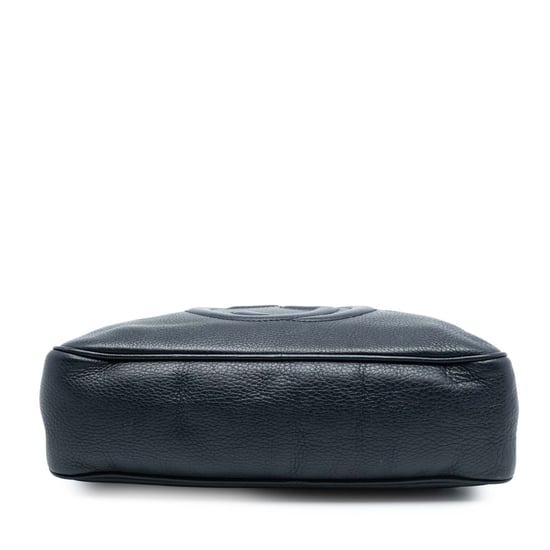 Bolso de hombre de cuero Soho con cadena y cremallera de segunda mano - Image 3