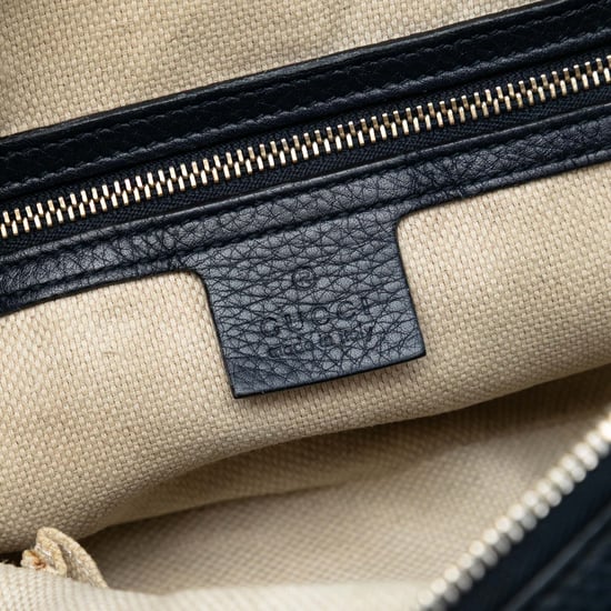 Bolso de hombre de cuero Soho con cadena y cremallera de segunda mano - Image 5