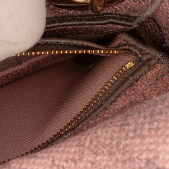 Mini Tote De Jouy Lady D Lite de Segunda Mano con Bordado en Lona - Image 6
