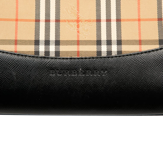 Bolso de mano de lienzo Haymarket Check de segunda mano - Image 5