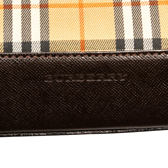 Bolso de mano de lona con estampado Haymarket de segunda mano - Image 5