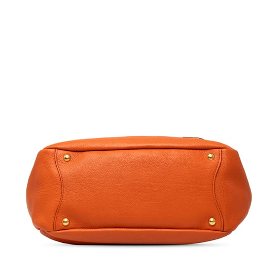 Bolso de Hombro con Bolsillo Lateral Vitello Daino de Segunda Mano - Image 3