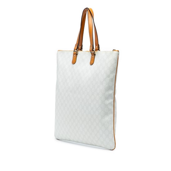 Bolso plano con cremallera Gg Supreme Heritage logo de segunda mano - Image 2