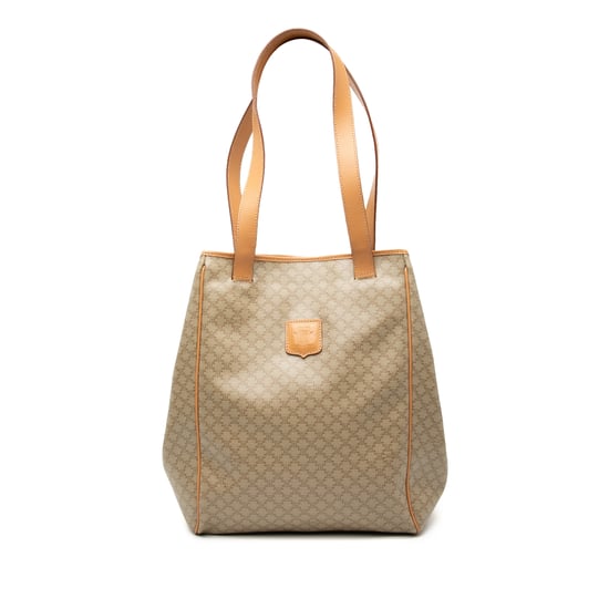 Bolso Tote de Lona Recubierta de Macadam de Segunda Mano - Image 1