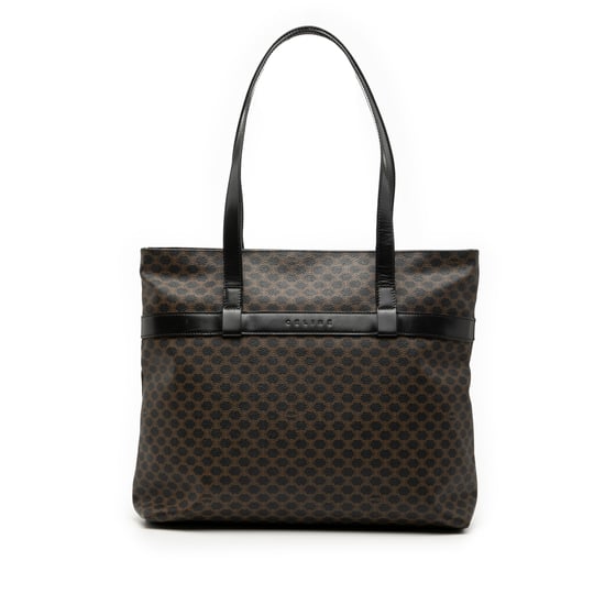 Bolso Tote de Lona Recubierta de Macadam de Segunda Mano - Image 1