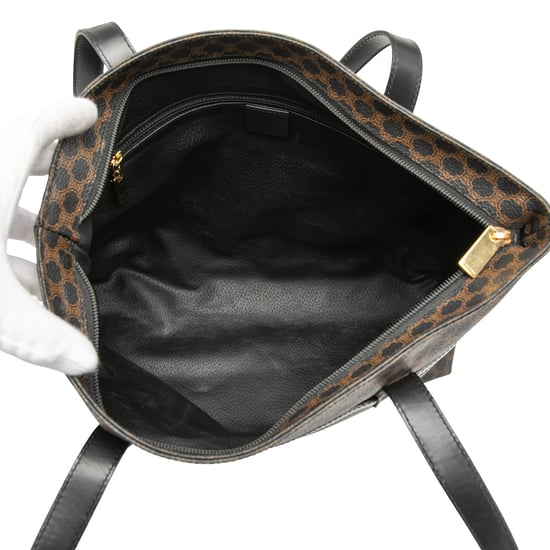 Bolso Tote de Lona Recubierta de Macadam de Segunda Mano - Image 4