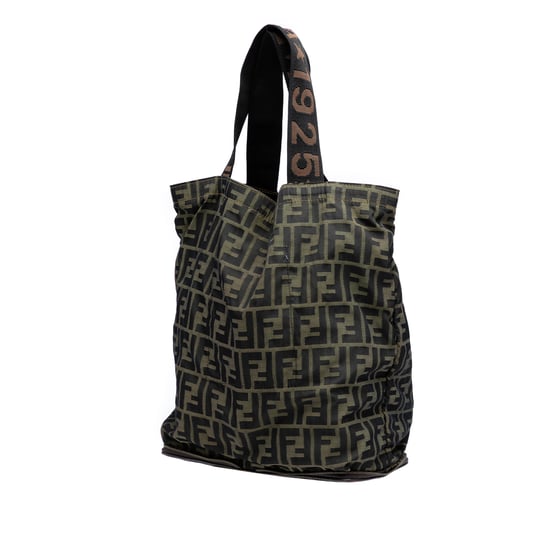 Bolso plegable de lona y nailon Zucca de segunda mano - Image 2