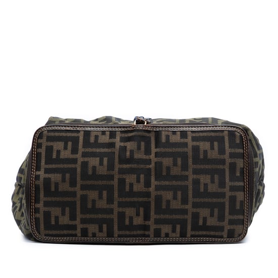 Bolso plegable de lona y nailon Zucca de segunda mano - Image 3