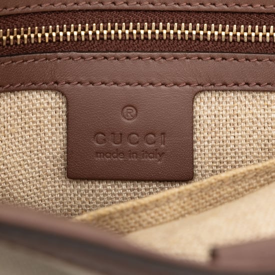 Bolso de artesanía de lona pequeño con logotipo de segunda mano - Image 6
