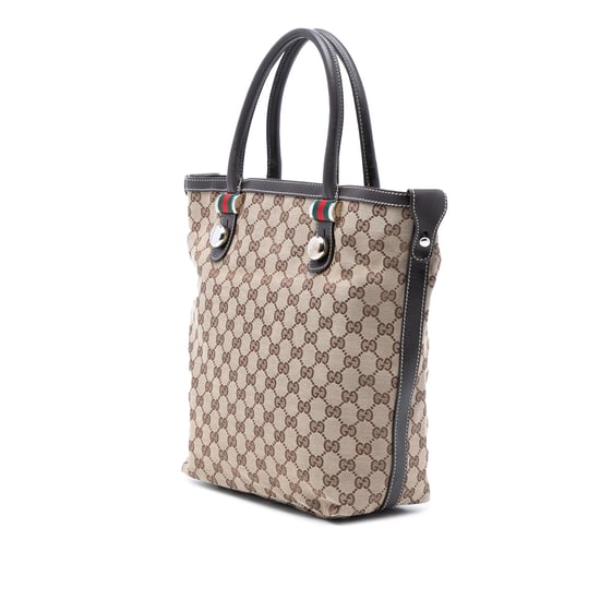 Bolso Tote de Lona GG Medio con Web para Balón de Fútbol de Segunda Mano - Image 2