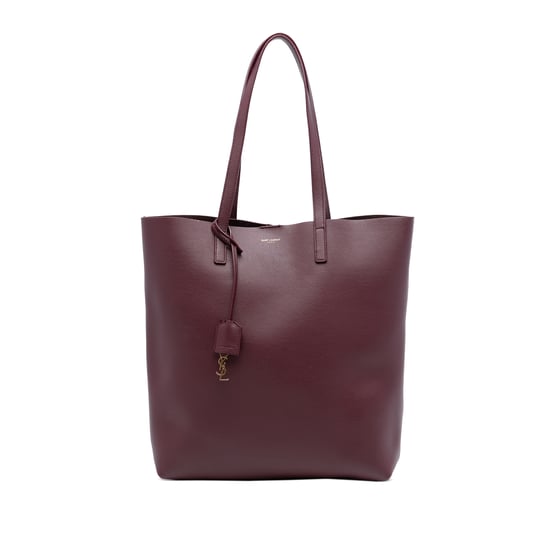 Tote de compras de cuero Norte-Sur de segunda mano - Image 1